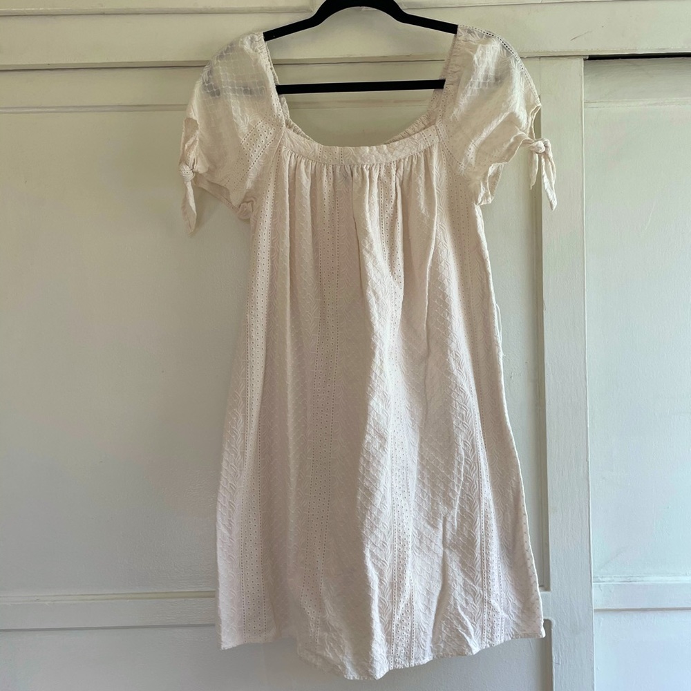 Universal thread embroidered dress